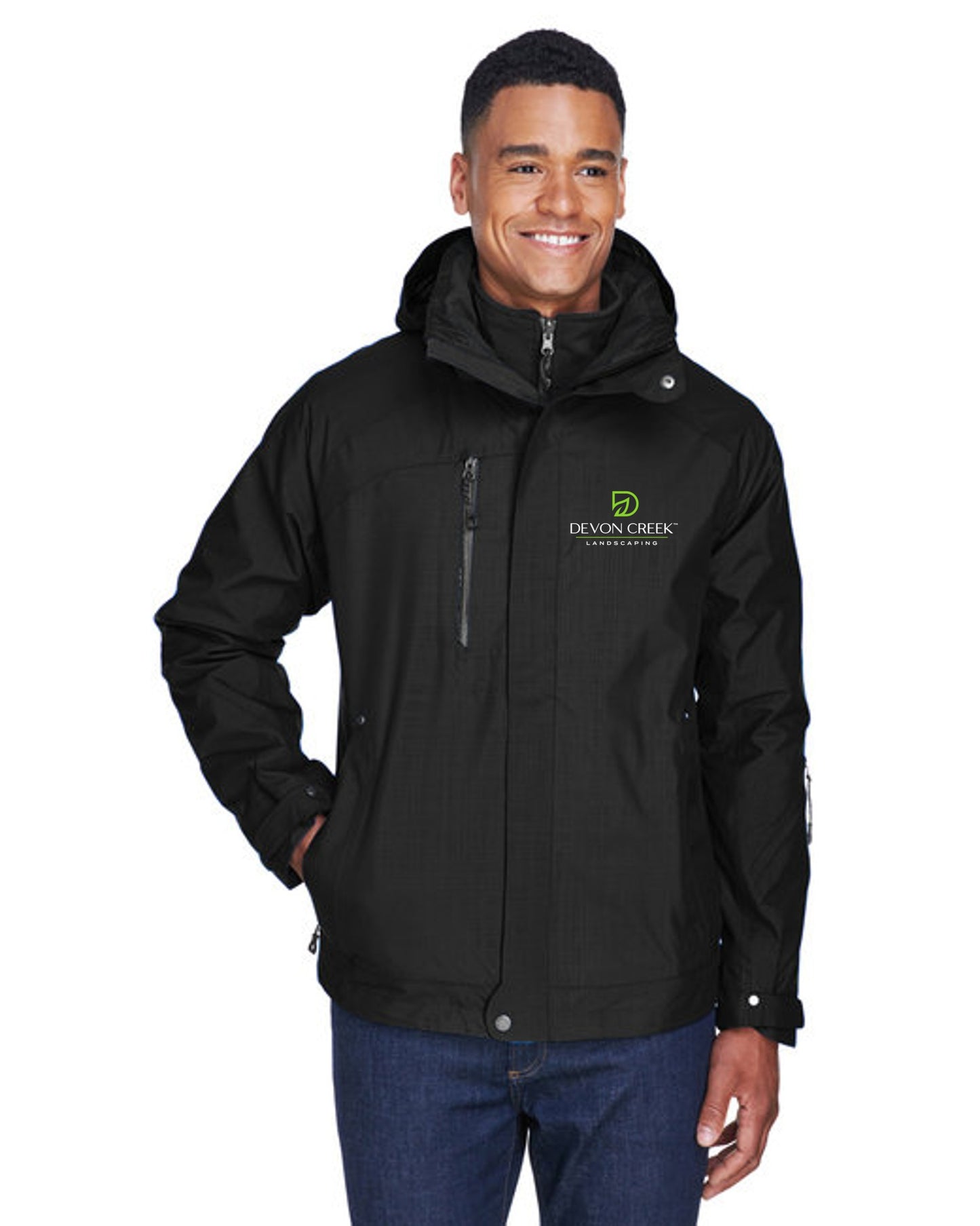 Devon Creek North End Men's Caprice 3-in-1 Jacket with Soft Shell Liner